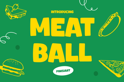 Kids Font Meatball