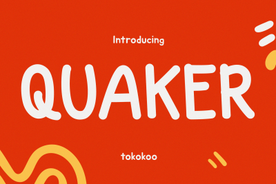 Kids Font Quaker