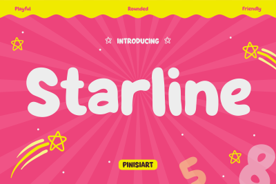 Kids Font Starline