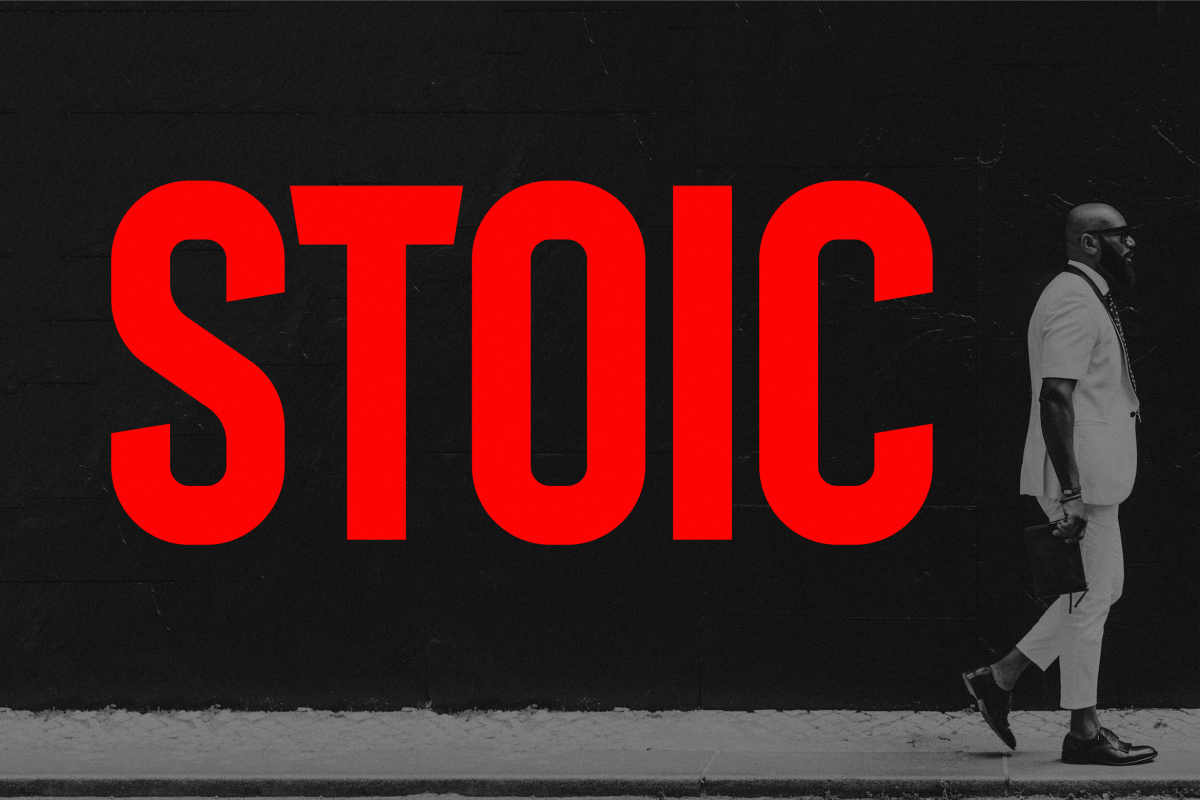 STOIC-1 Futuristic Font STOIC