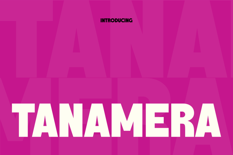 Instagram Font Tanamera