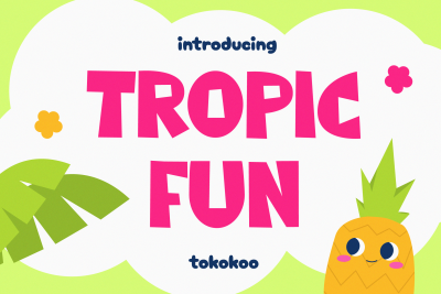 Kids Font Tropicfun