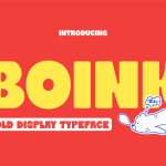 Kids Font BOINK
