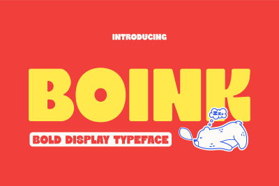 Kids Font BOINK