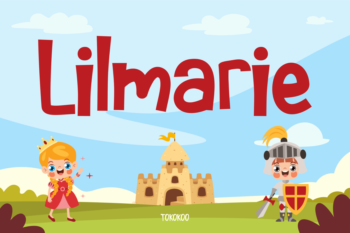 LILMARIE-1 Kids Font Lilmarie