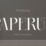 Instagram Font PAPERUS