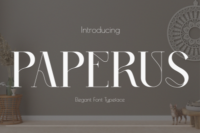 Instagram Font PAPERUS