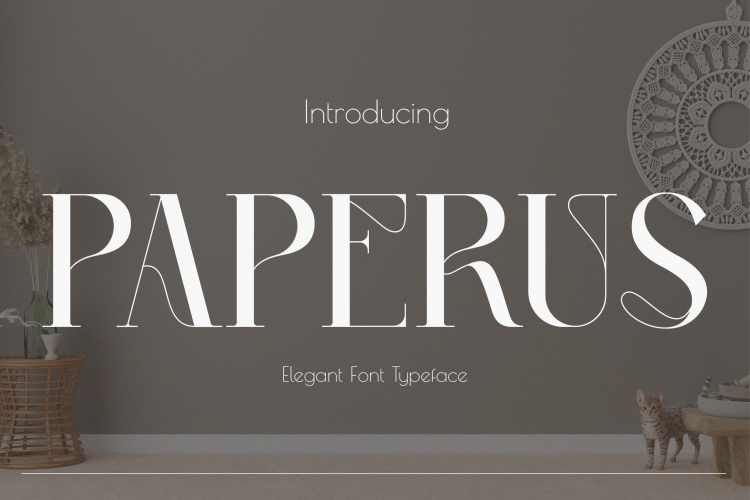 Instagram Font PAPERUS