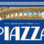Instagram Font PIAZZA