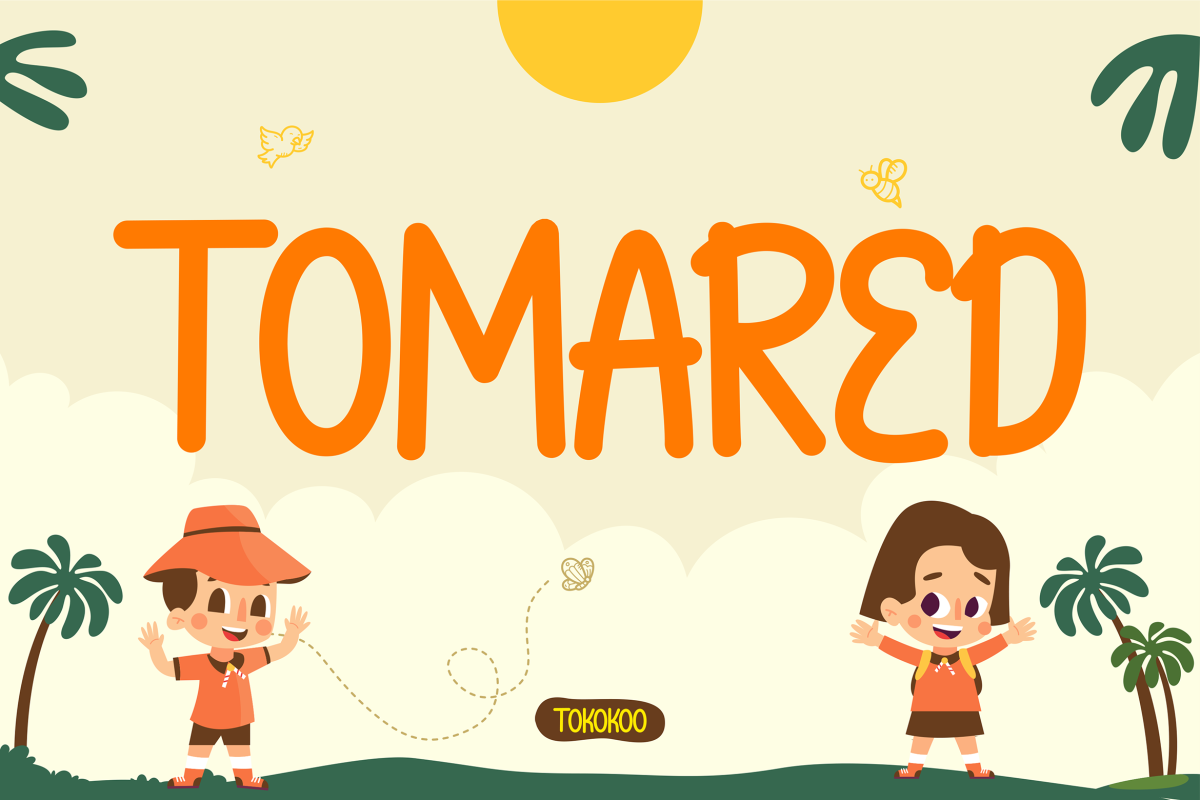 TOMARED-1 Kids Font TOMARED