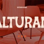 Retro Font Alturan