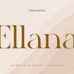 Instagram Font Ellana