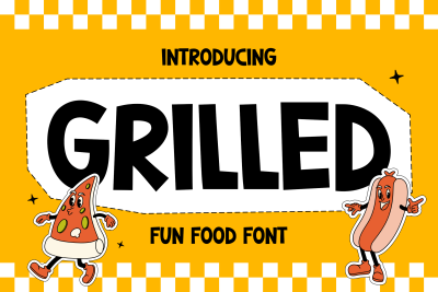 Instagram Font GRILLED