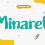 Kids Font Minaret