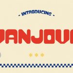 Retro Font VANJOVA