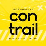Futuristic Font CONTRAIL