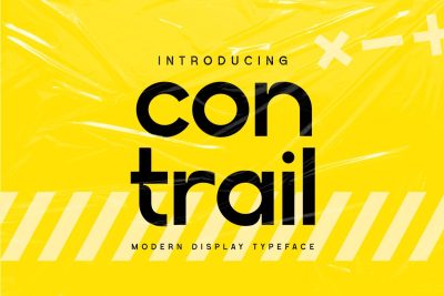 Futuristic Font CONTRAIL