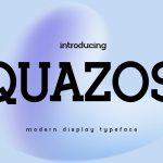 Futuristic Font Quazos