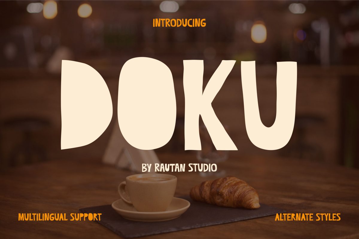 DOKU-1 Instagram Font DOKU