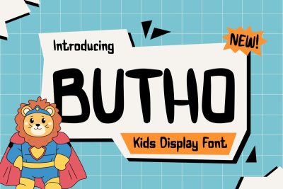 Kids Font BUTHO
