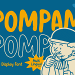 Modern Font POMPAM