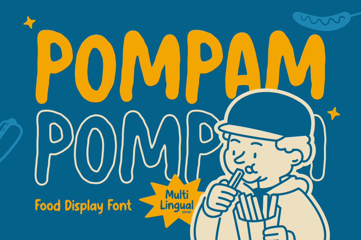 Pompam (1) Modern Font POMPAM