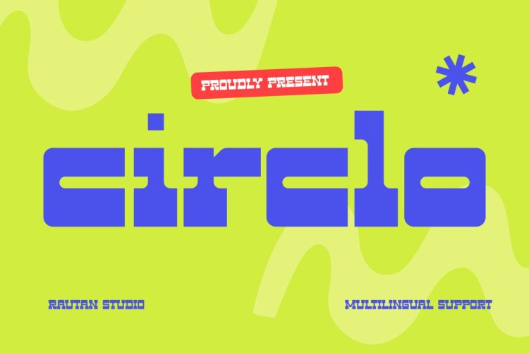 Retro Font CIRCLO