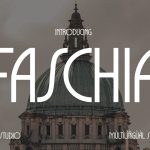 Retro Font Faschia