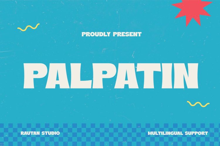 Retro Font Palpatin