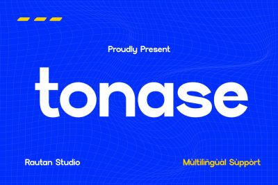 Modern Font Tonase