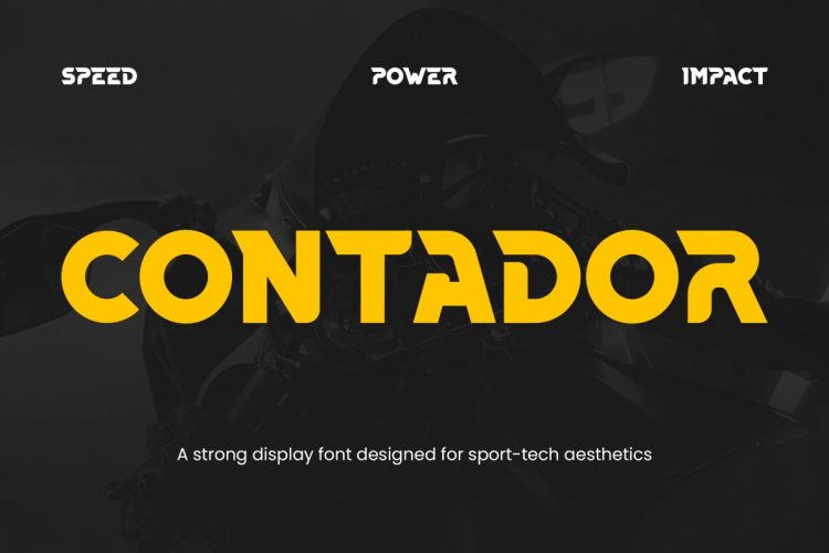 Sport Font CONTADOR
