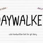 Kids Font Daywalker