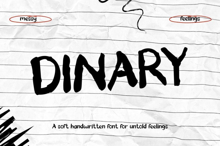Kids Font DINARY