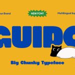 Retro Font Guido