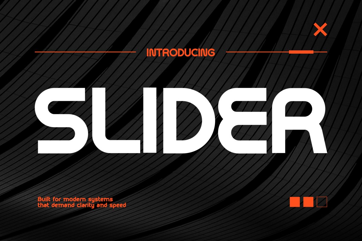 Slider 1 Modern Font SLIDER