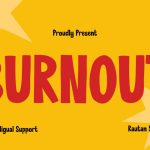 Kids Font Burnout
