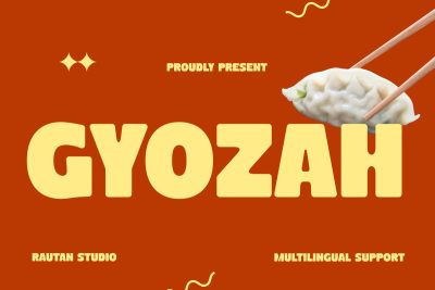 Retro Font GYOZAH