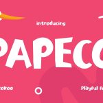Kids Font Papeco