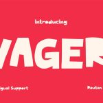 Kids Font Yager