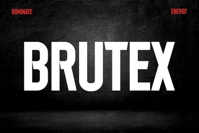 Modern Font BRUTEX