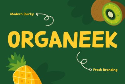 Modern Font Organeek
