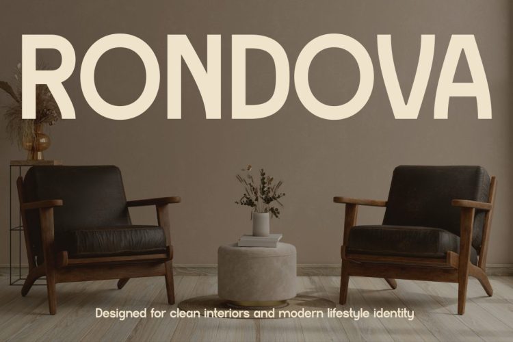 Modern Font RONDOVA