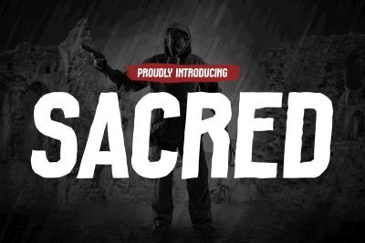 Gaming Font SACRED