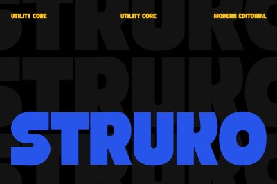 Modern Font STRUKO