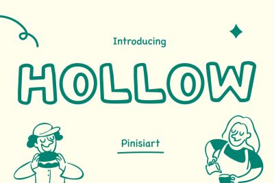 Kids Font Hollow