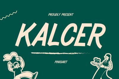 Kids Font Kalcer