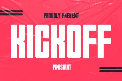 Sport Font KICKOFF
