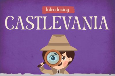 Kids Font Castlevania