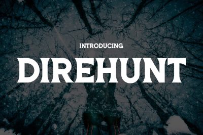 Gaming Font DIREHUNT