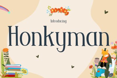 Kids Font Honkyman